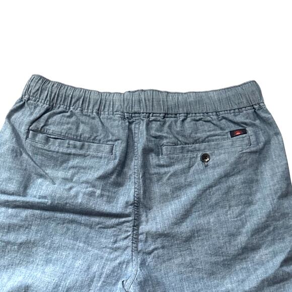 Faherty Essential Chambray Shorts | Mens XL, Sherwood Creek Indigo Blue $108 NWT - Picture 5 of 7